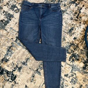 Matilda Jane Indigo Stretch Skinny Jeans size 16 Inseam 29” Quality